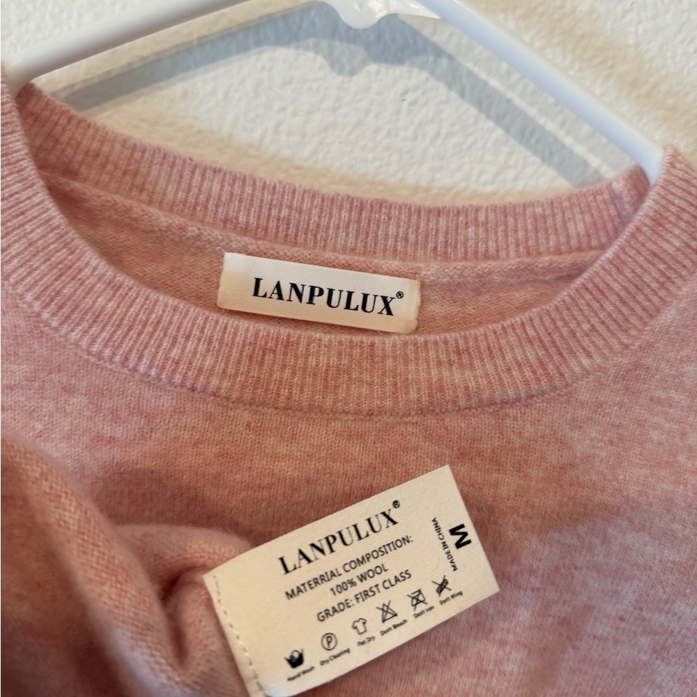 Pink Wool Sweater - Picture 3 of 4